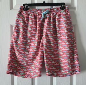 Peter Millar Seaside Collection Fish Swim Trunks